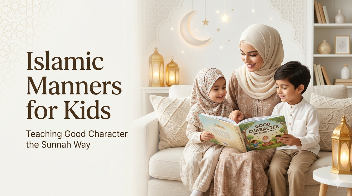 Islamic Manners for Kids (Akhlaq Guide): Teaching Good Character the Sunnah Way